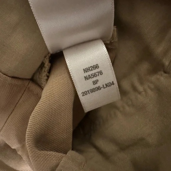 Madewell The Harlow Wide-Leg Pant | Size 8P | Khaki - Picture 6 of 12